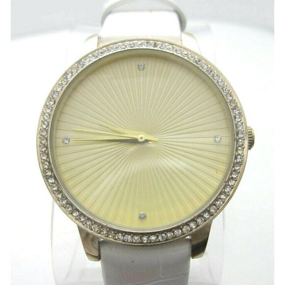 Women's Manhattan By Croton Analog Dial Crystals 38mm Watch (D260) - Picture 1 of 10